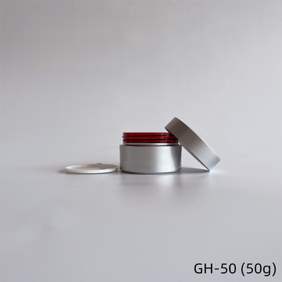 Frasco dispensador de cosméticos com acabamento brilhante 32/38/48/58 mm Embalagem em caixa de papelão