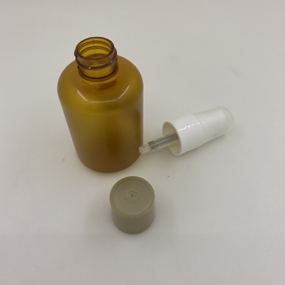 Garrafa cosmética da bomba do pulverizador do OEM, garrafa plástica transparente 100ml 150ml
