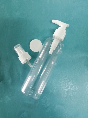 Garrafa cosmética da bomba da loção do OEM, garrafas plásticas com o pulverizador fino da névoa