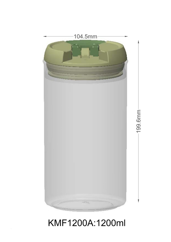 Produto comestível plástico da garrafa do ANIMAL DE ESTIMAÇÃO da cor do ODM do as/ABS 1200ml do silicone