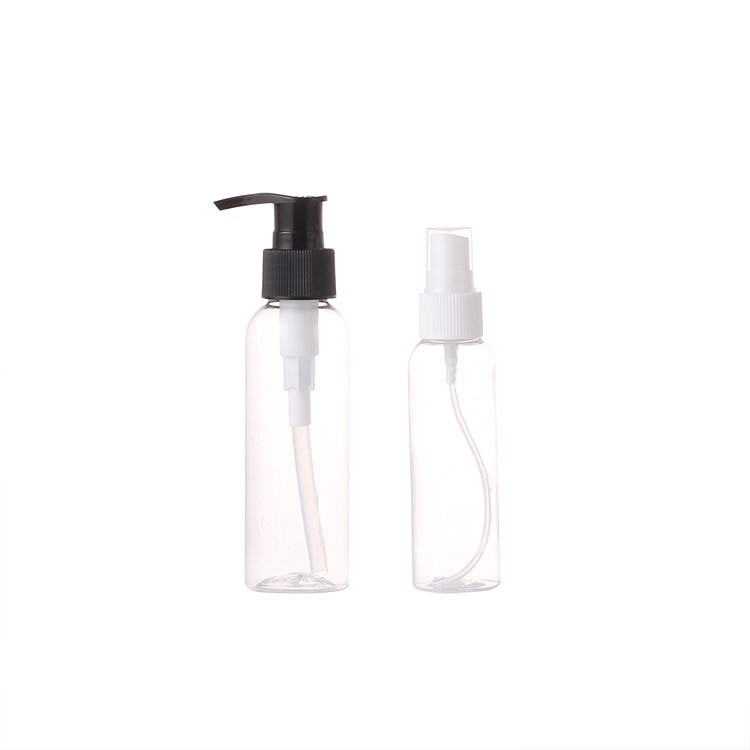 Garrafas cosméticas plásticas do ODM, 300ml claro garrafas plásticas de 10 onças